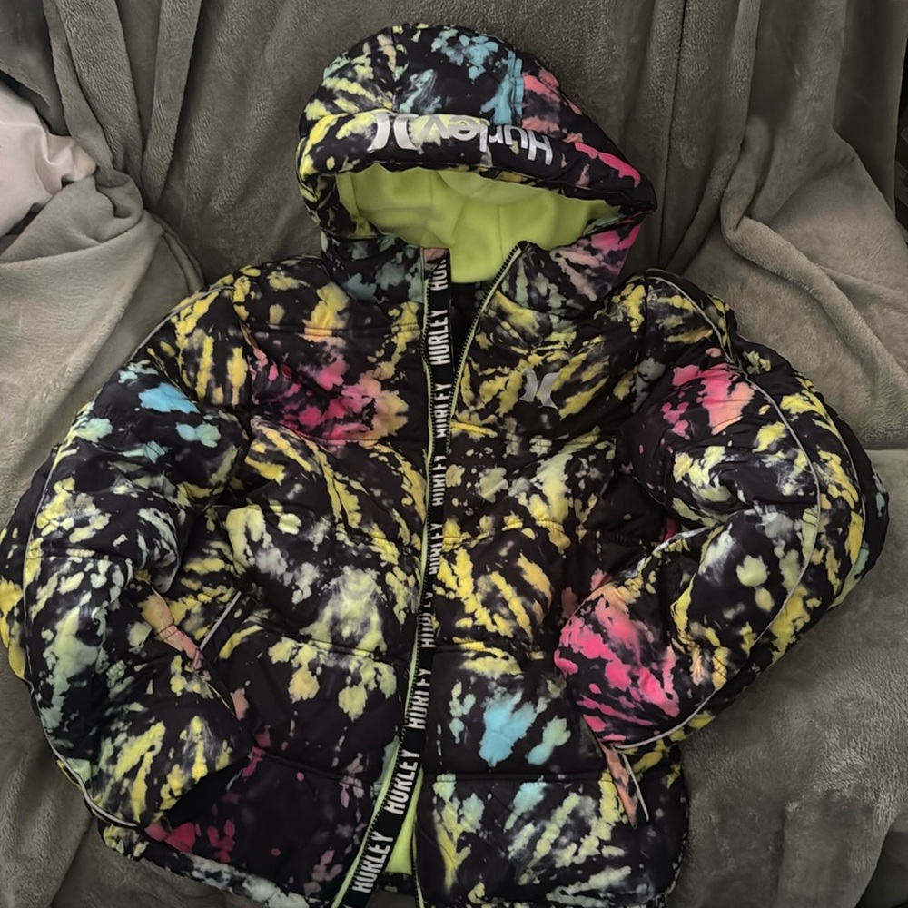 EUC Hurley Hooded Ski Jacket